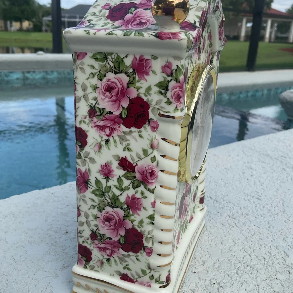 Vintage Porcelain Mantel mainstayClock